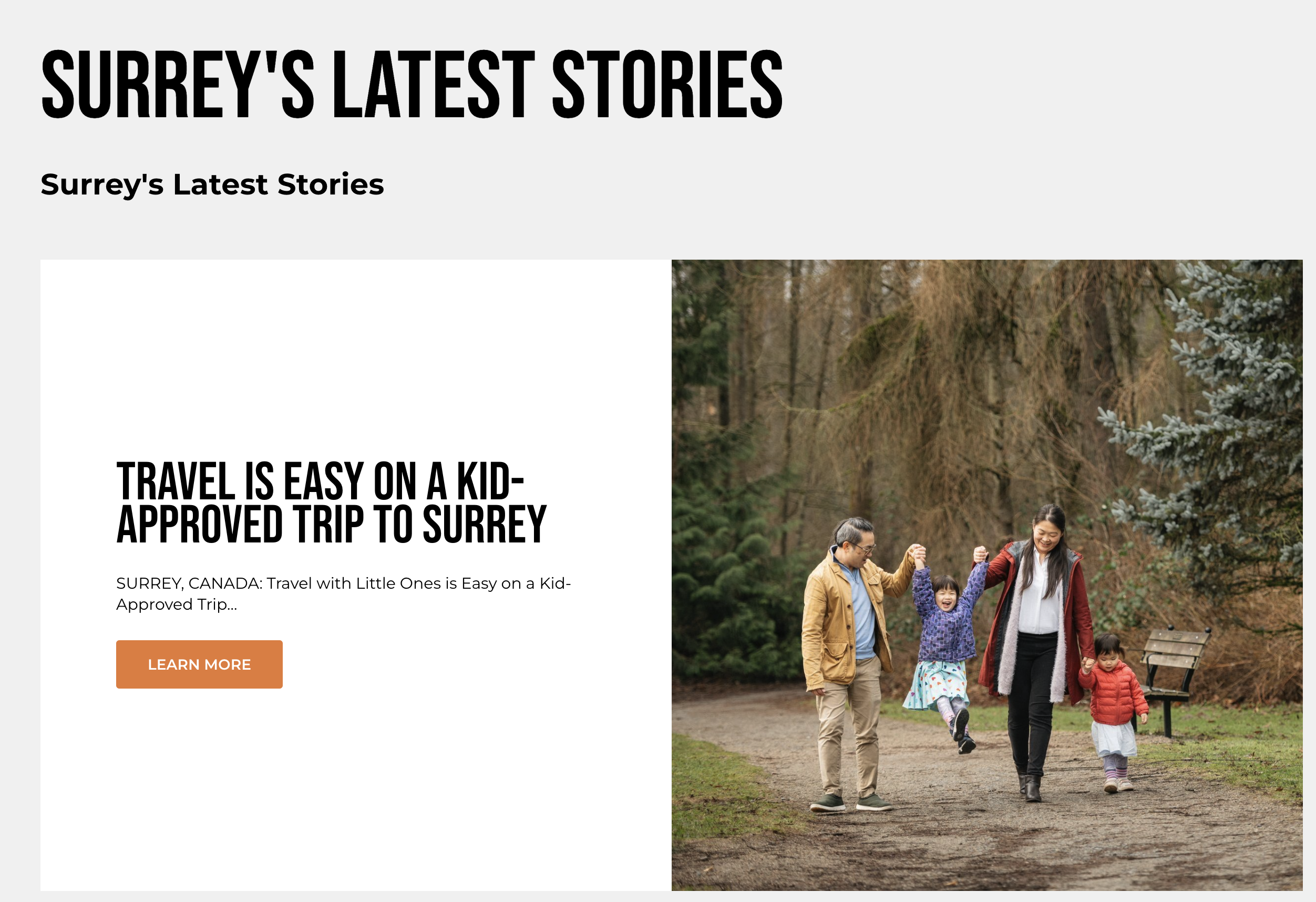 Surrey's Latest Stories